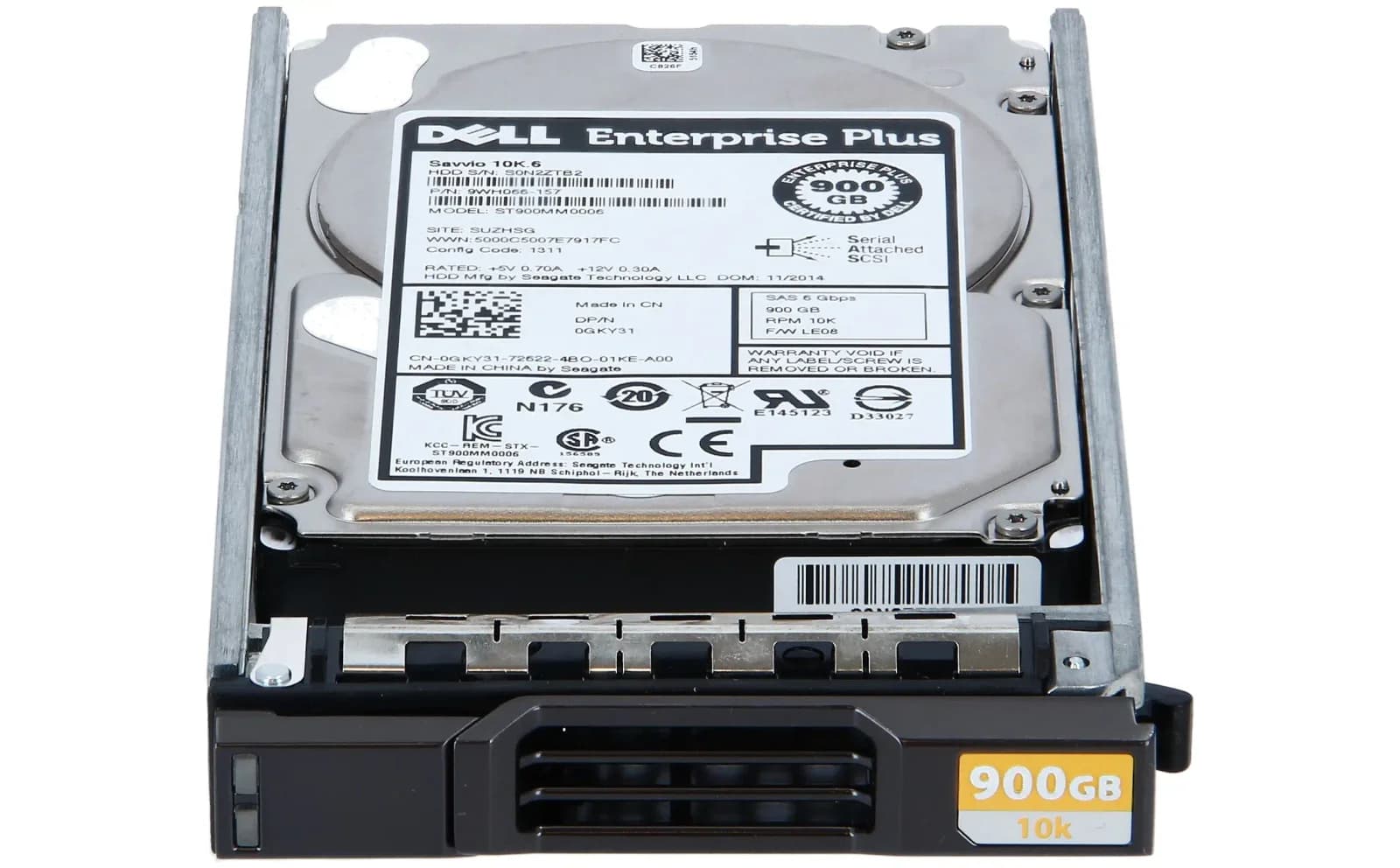 DELL 900GB 10K 6G 2.5INCH SAS HDD (GKY31)