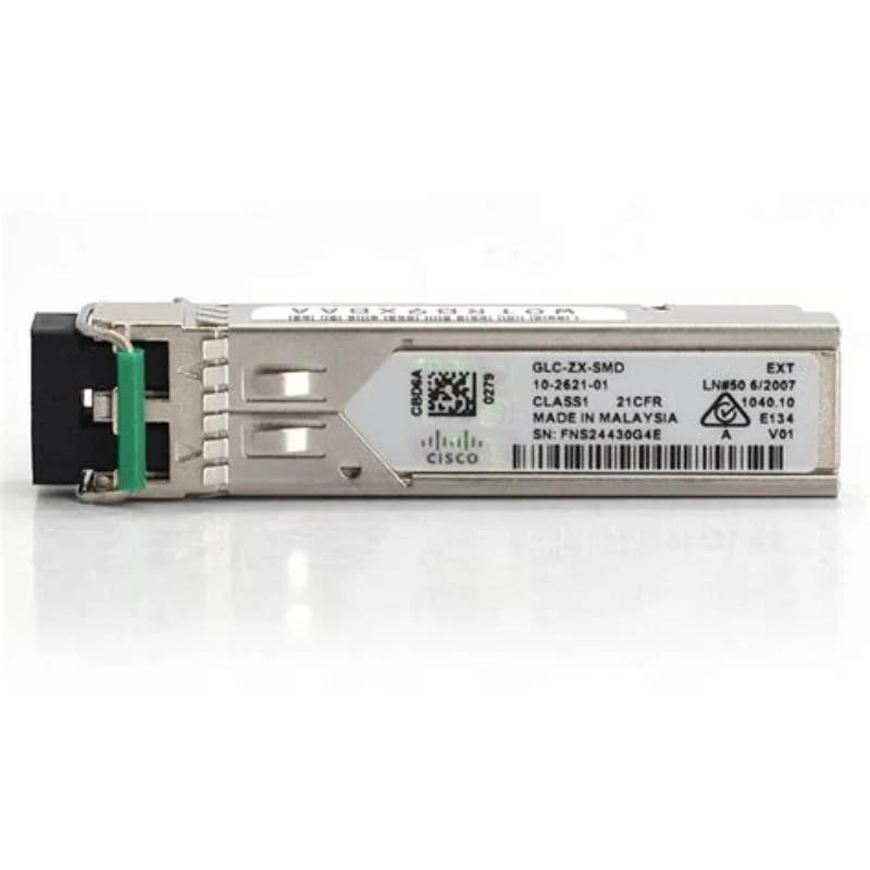 SFP (Mini-GBIC)-transiver модуль, GigE, 1000Base-ZX, LC/PC Einzelmodus, 70 km, 1550 nm, Cisco uyğun (GLC-ZX-SMD-C)