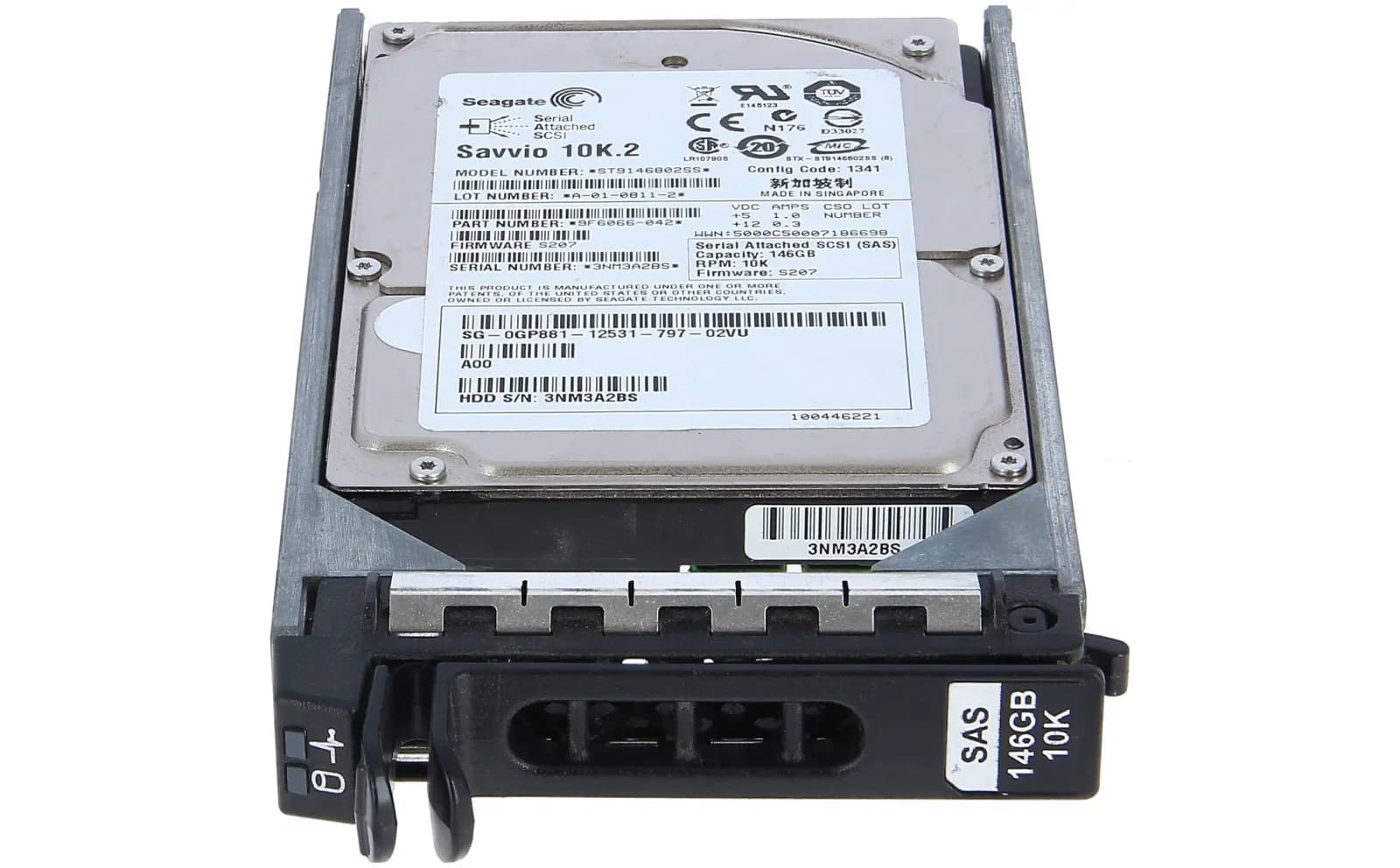 DELL 146GB 10K 2.5 INCH SAS HDD (GP881)