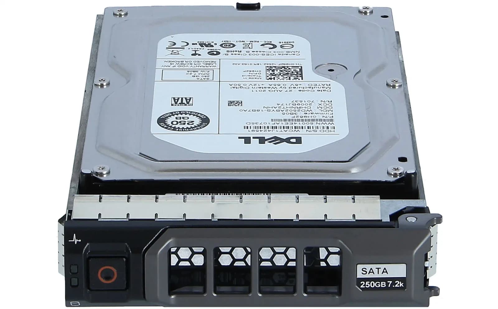 DELL 250GB 7.2K SATA II 3GBPS HDD (H962F)