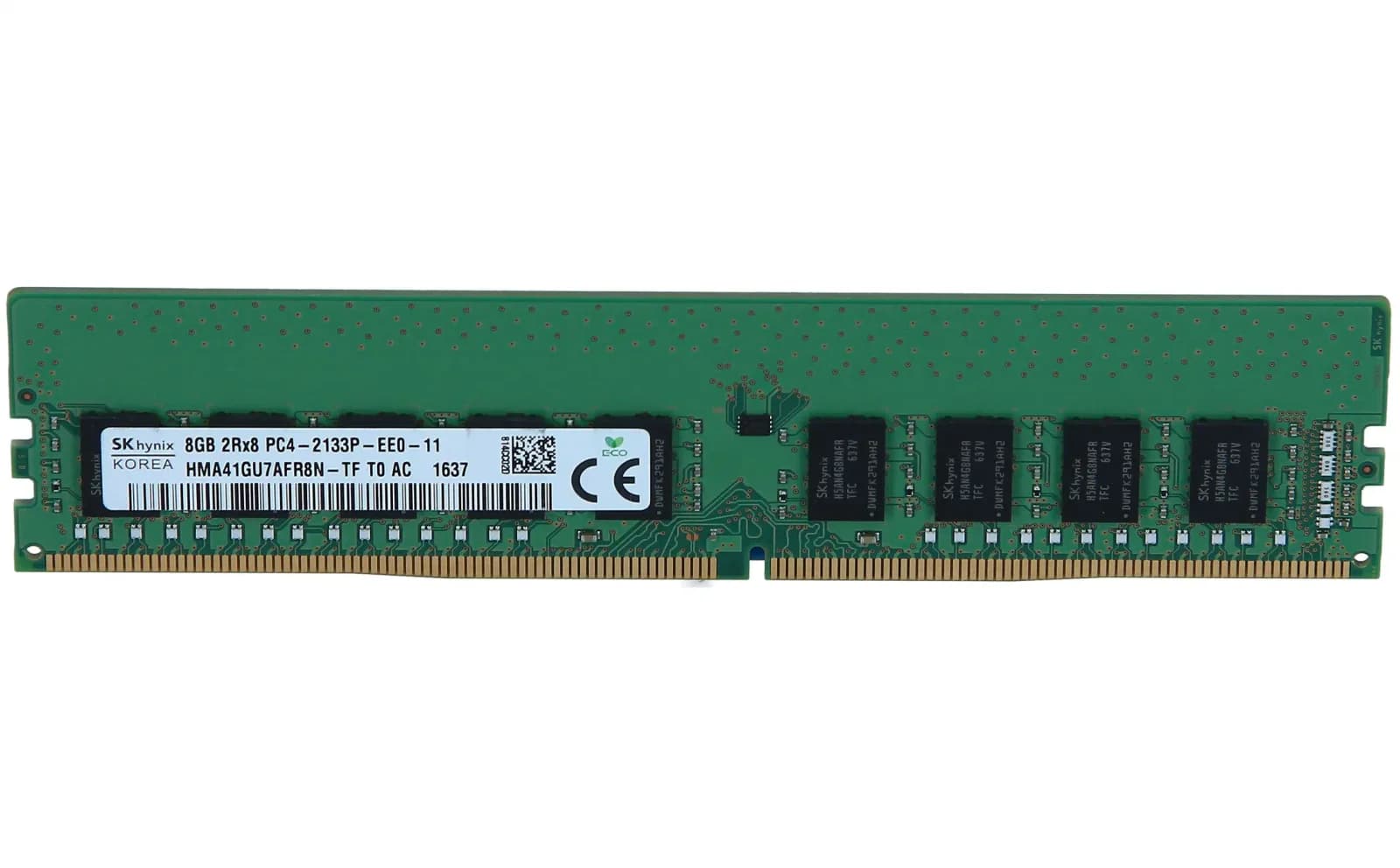 SK Hynix DDR4, module, 8 GB, DIMM 288-pin, 2133 MHz / PC4-17000, CL15, 1.2 V, unbuffered, ECC (HMA41GU7AFR8N-TF)