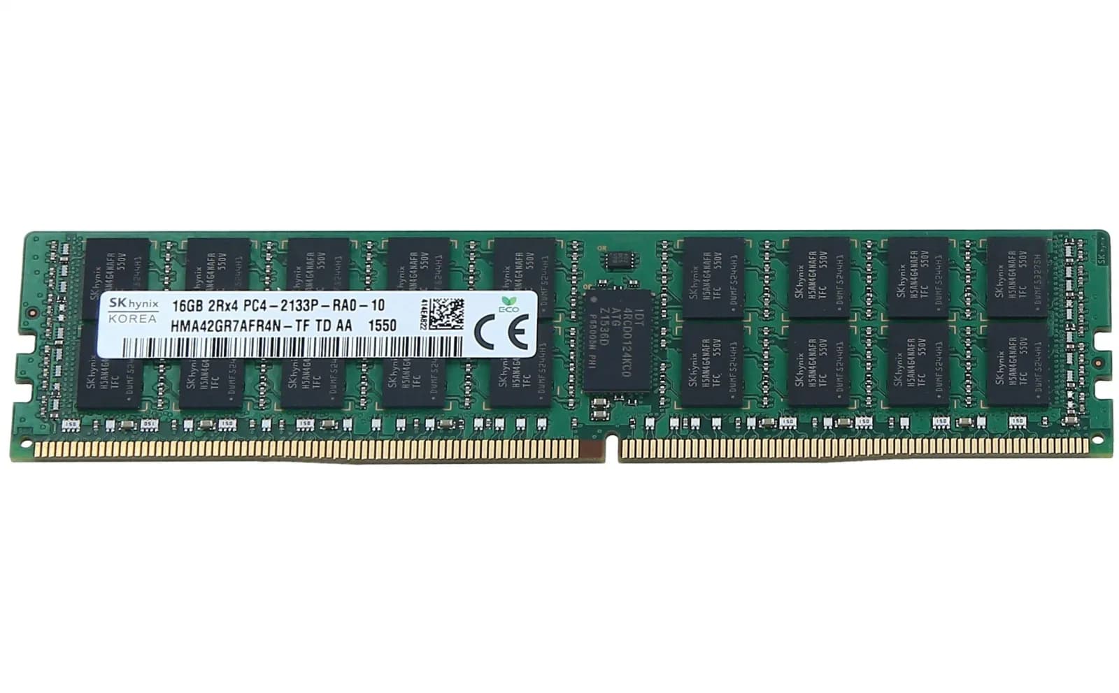 DELL 16GB (1X16GB) 2RX4 PC4-17000P-R DDR4-2133MHZ RDIMM (HMA42GR7AFR4N-TF)