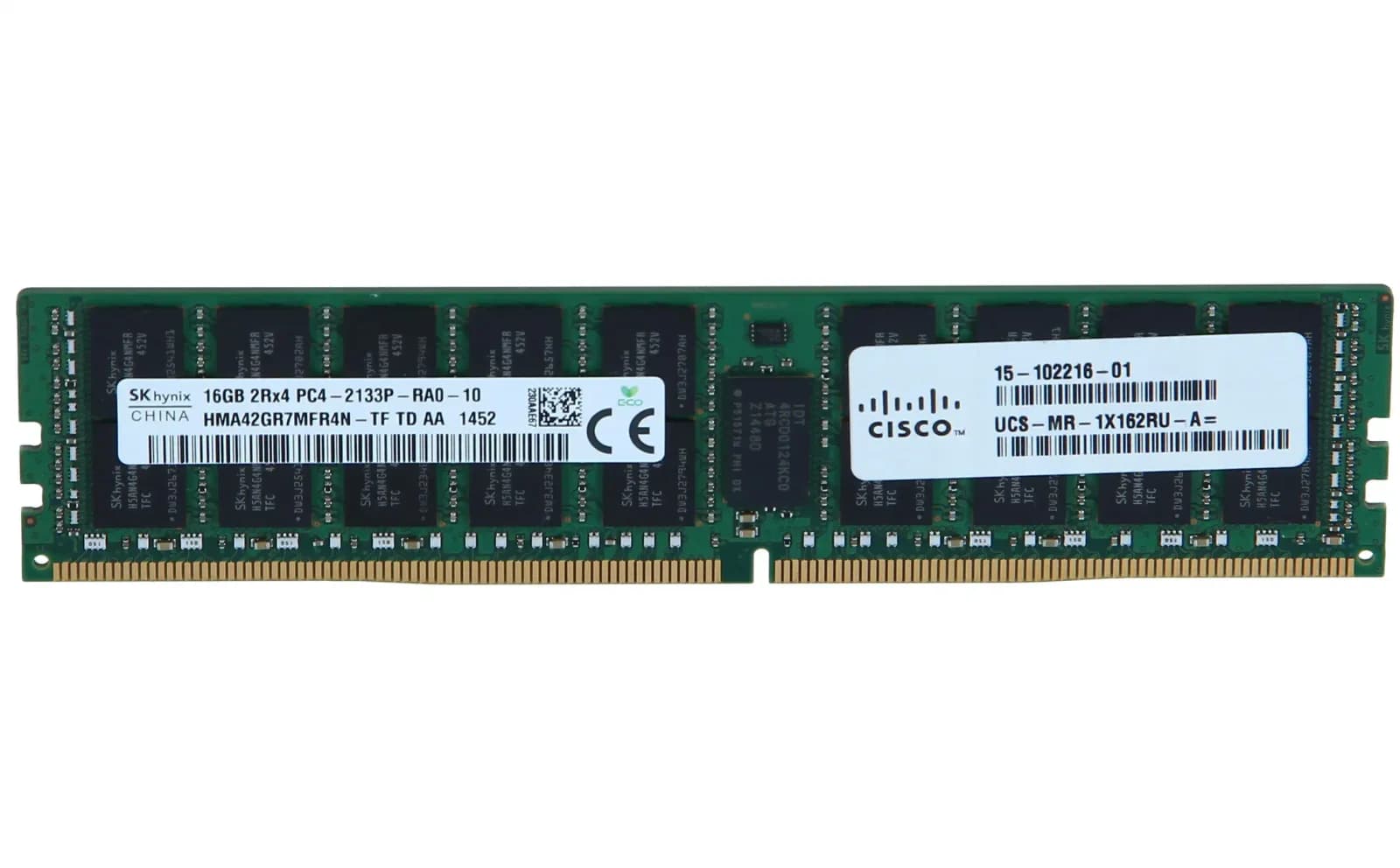 DELL 16GB 2RX4 DDR4-2133P, PC4-17000, ECC, REG, CL15 (HMA42GR7MFR4N-TF)