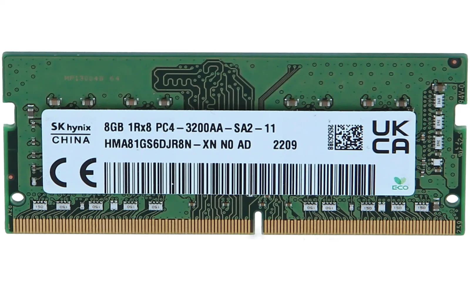 SK Hynix 8GB DDR4 3200 MHz RAM 1Rx8 PC4-3200AA (HMA81GS6DJR8N-XN)
