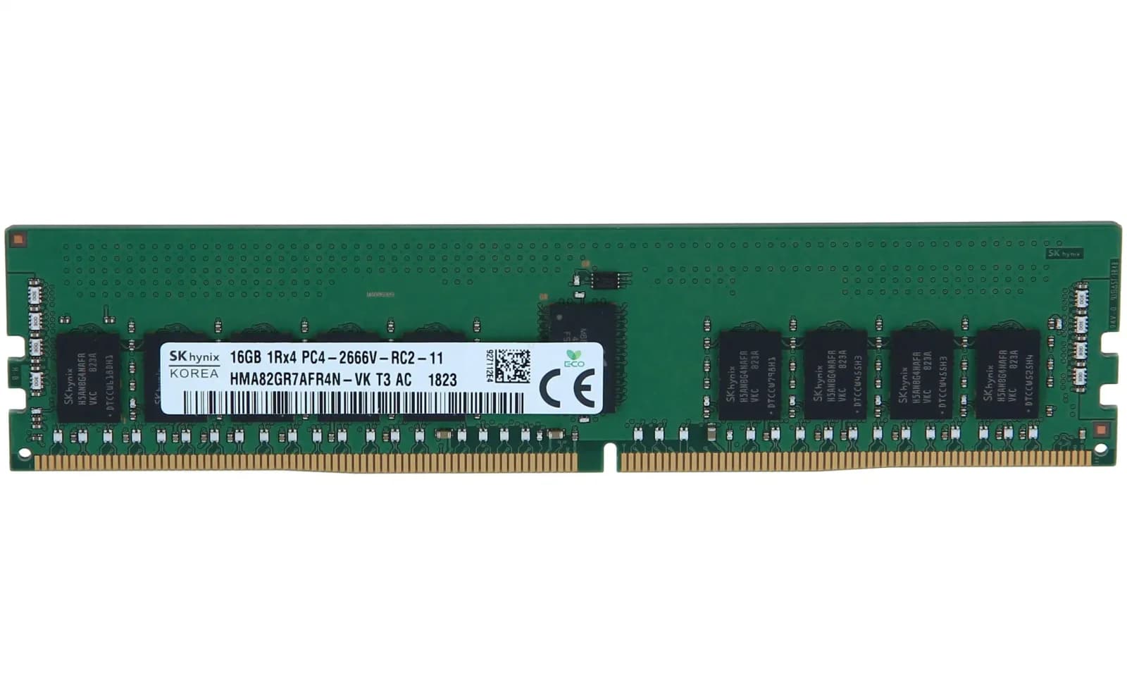DELL 16GB (1*16GB) 1RX4 PC4-21300V-R DDR4-2666MHZ RDIMM (HMA82GR7AFR4N-VK)