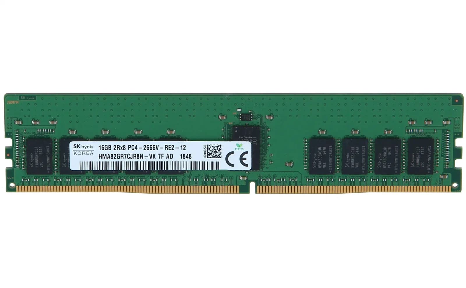 DELL 16GB (1*16GB) 2RX8 PC4-21300V-R DDR4-2666MHZ RDIMM (HMA82GR7CJR8N-VK)