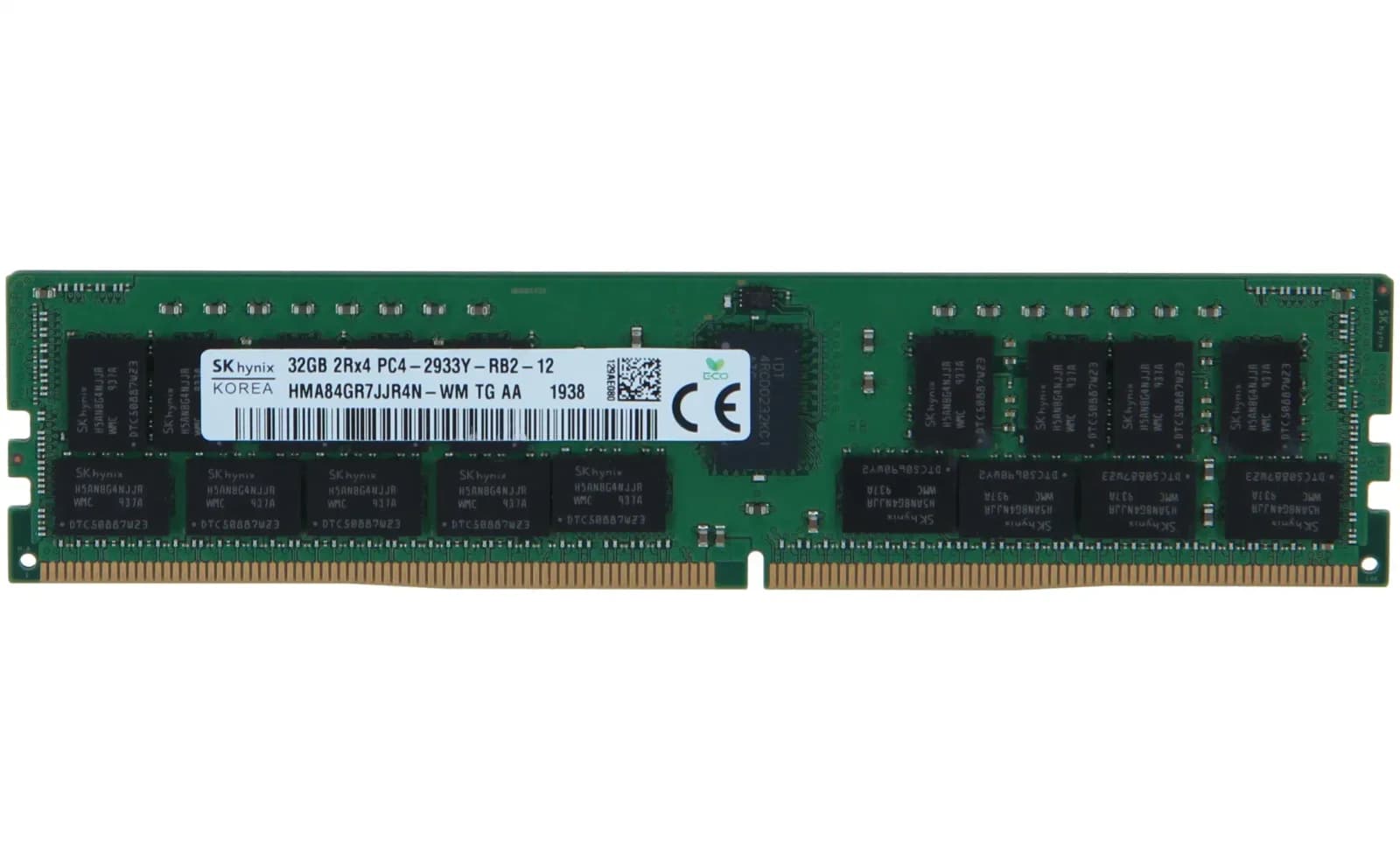 SK Hynix 32GB 2Rx4 PC4-23400R DDR4-2933MHz (HMA84GR7JJR4N-WM)
