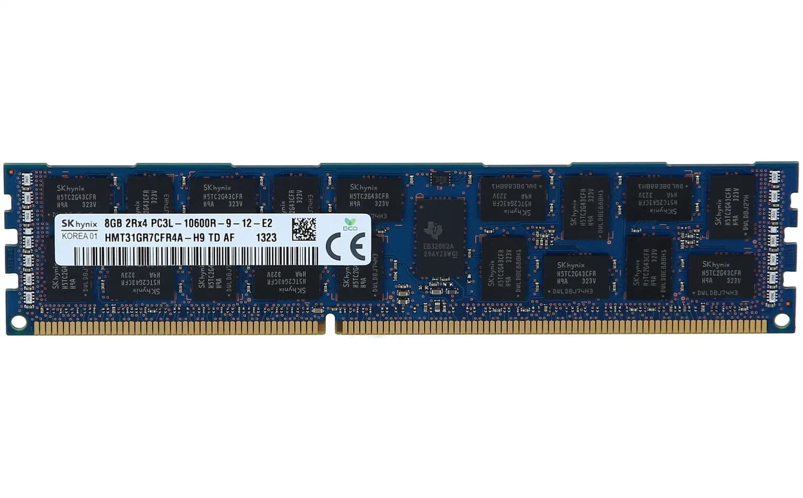 HPE MEM 8GB (1x8GB) PC3L-10600R, 8 GB, DDR3 (HMT31GR7CFR4A-H9)