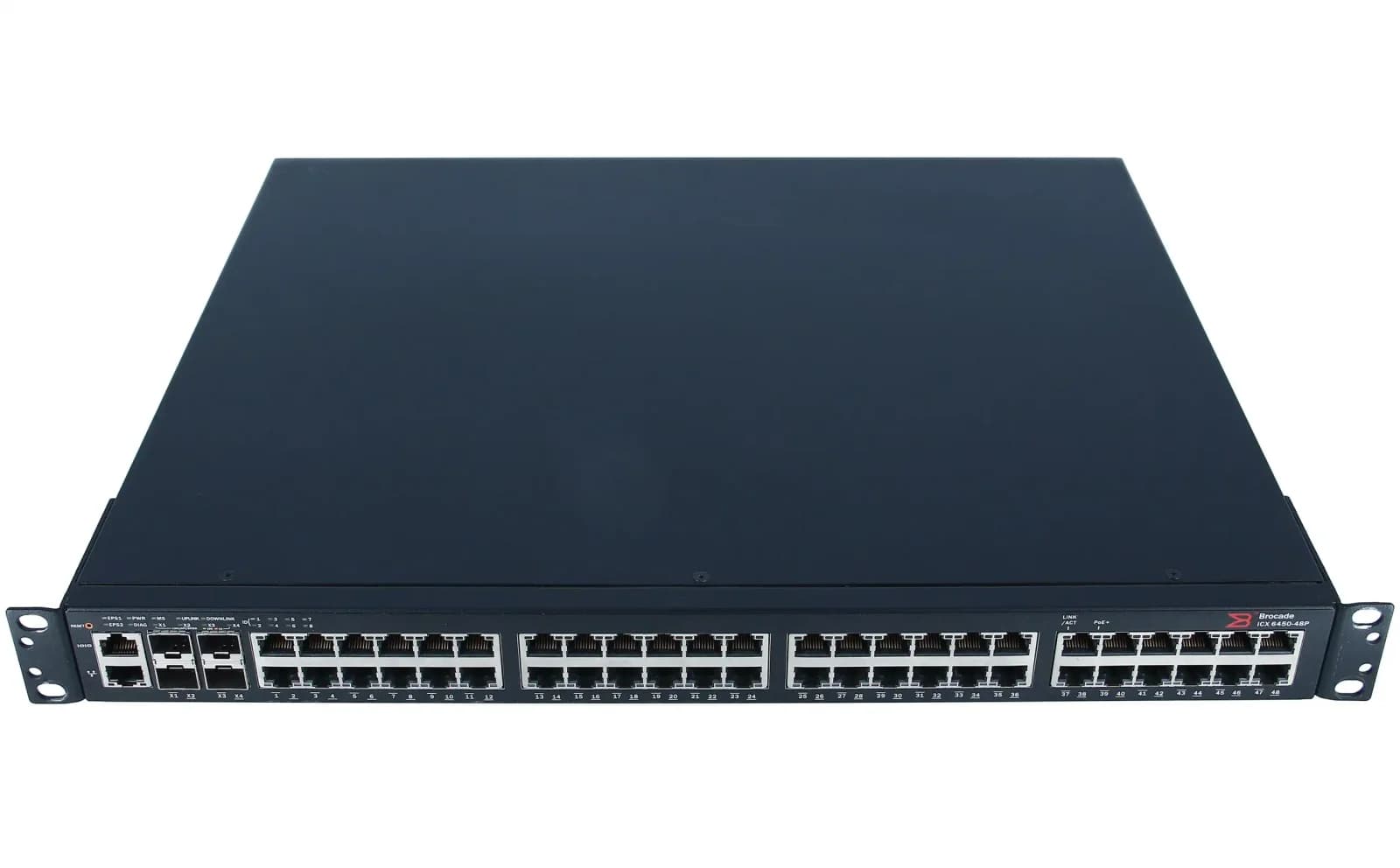 Brocade ICX 6450 48 Port 780W PoE+ Switch (ICX6450-48P)