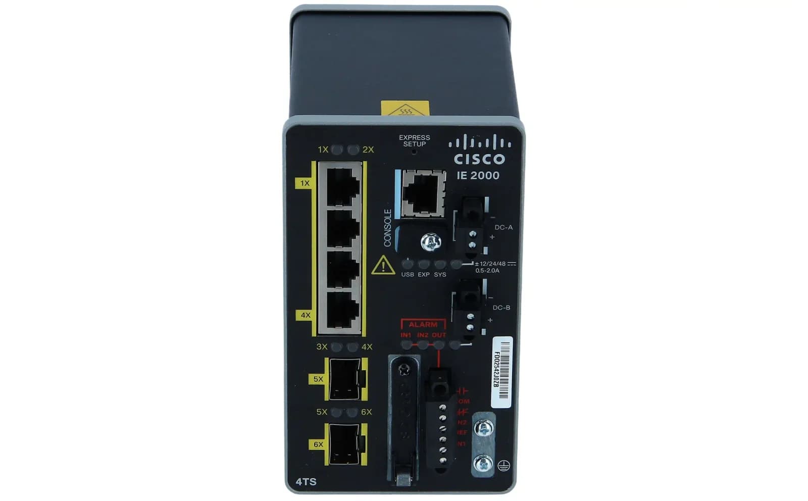 Cisco IE 4 10/100,2 FE SFP, Lite (IE-2000-4TS-L)