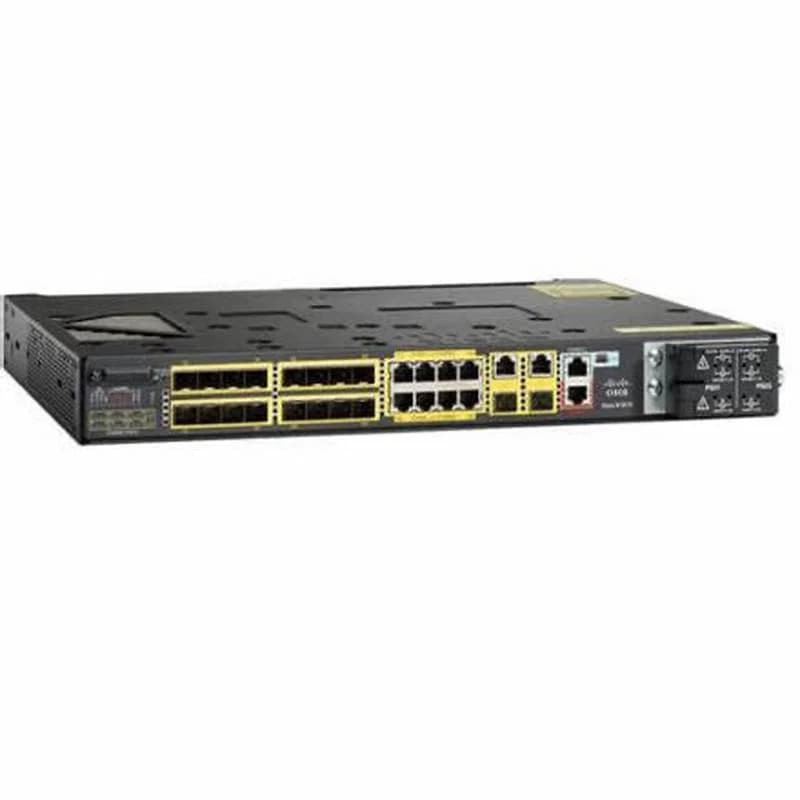 Cisco Rack Mount Switch 16 100 SFP,8 10/100 PoE,2 GEuplinks. No PS (IE-3010-16S-8PC)