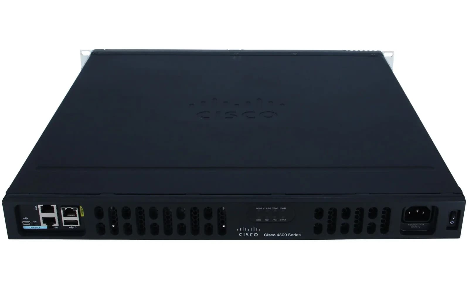 Cisco ISR 4331 Bundle with UC & Sec Lic, PVDM4-32, CUBE-10 (ISR4331-VSEC-K9)