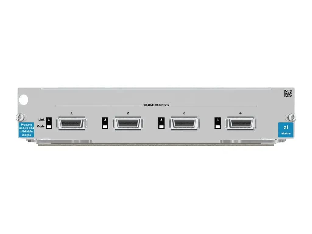 HPE HP PROCURVE SWITCH 5400ZL 4P 10-GBE CX4 MODULE (J8708A)