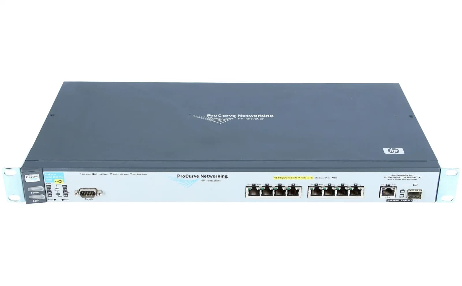 HPE HP ProCurve Switch 2600-8 PWR w/Gig (J8762A)
