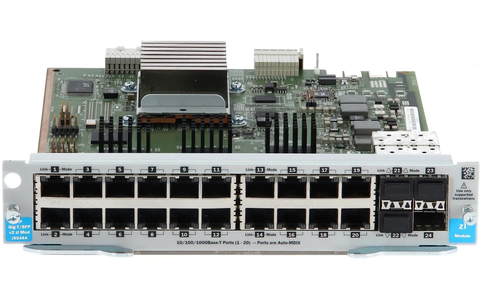 HPE HP 20-port Gig-T / 4-port SFP v2 zl Module (J9549A)