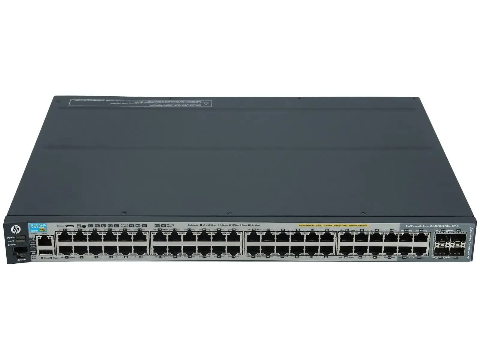 HPE HP 2920-48G-POE+ Switch (J9729A)