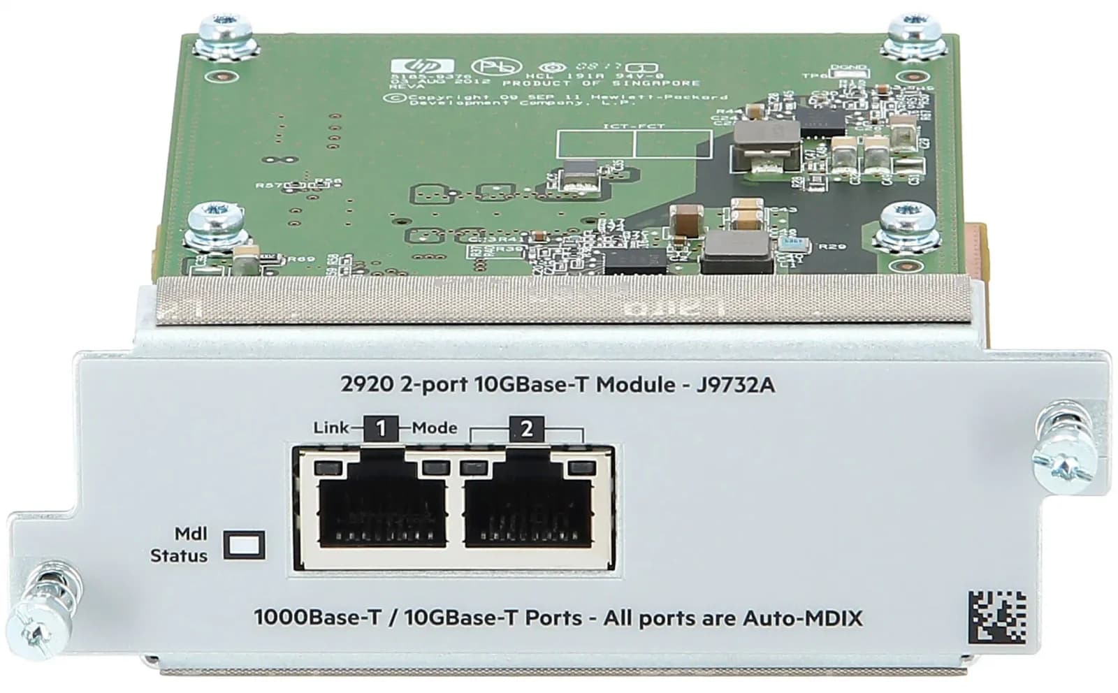 HPE HP 2920 2-port 10GBASE-T Module (J9732A)
