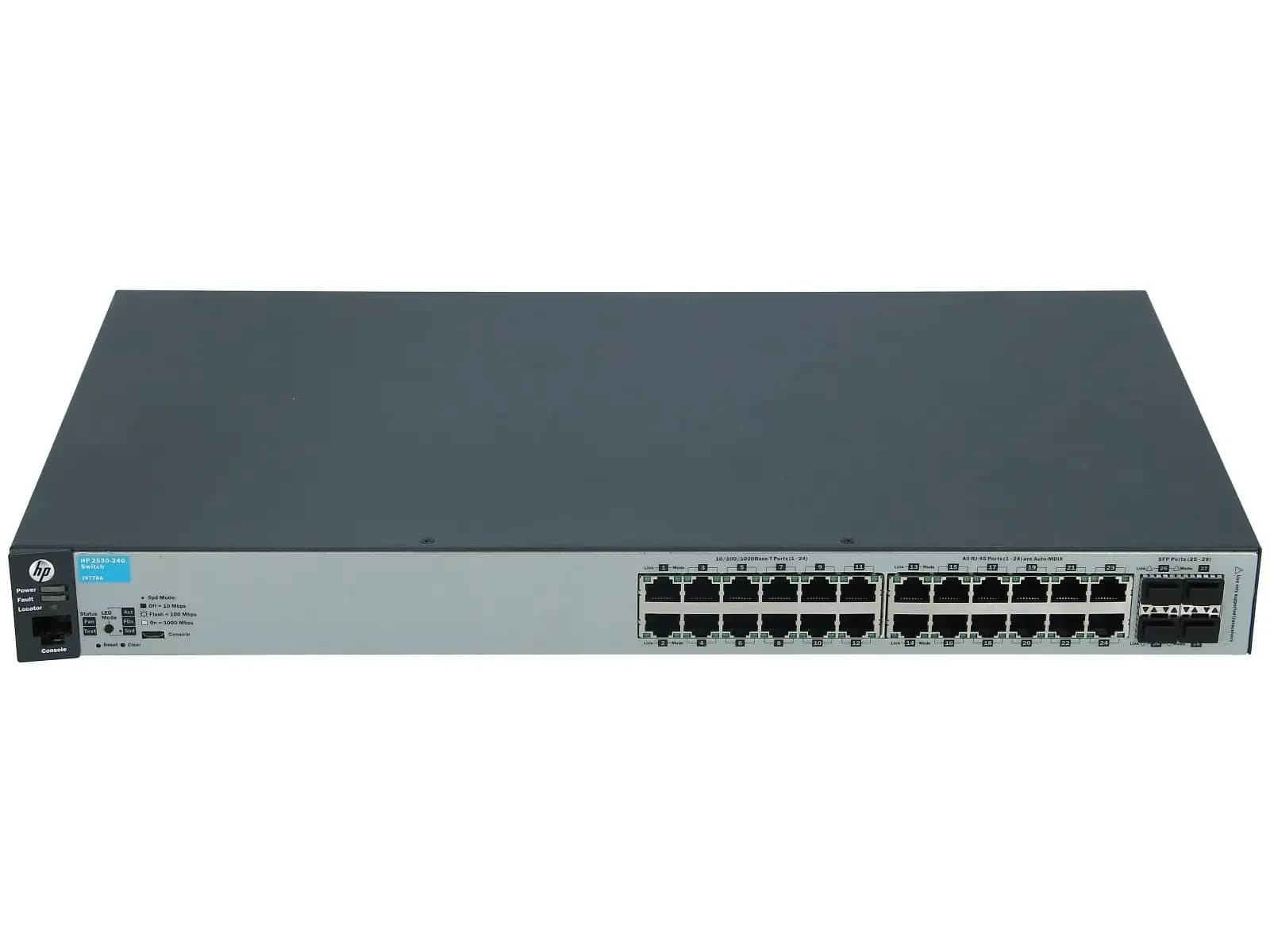 HPE Aruba 2530-24G, Switch, 24 x 10/100/1000 + 4 x Gigabit SFP (J9776A)