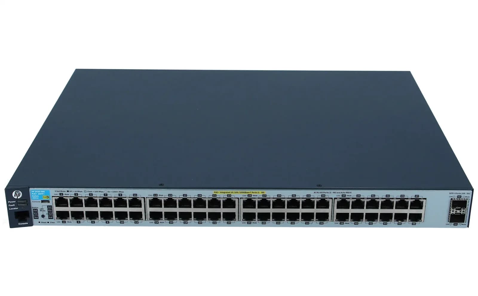 HPE Aruba 2530 48G PoE+ 2SFP+ Switch (J9853A)