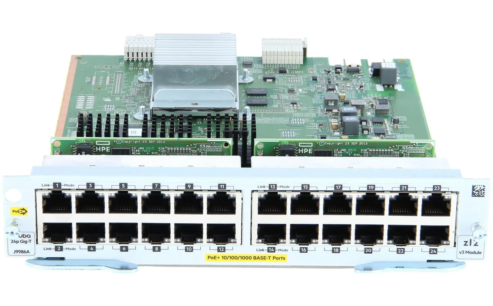 HPE HP 24p 10/100/1000BASE-T PoE+ v3 zl2 Mod (J9986A)