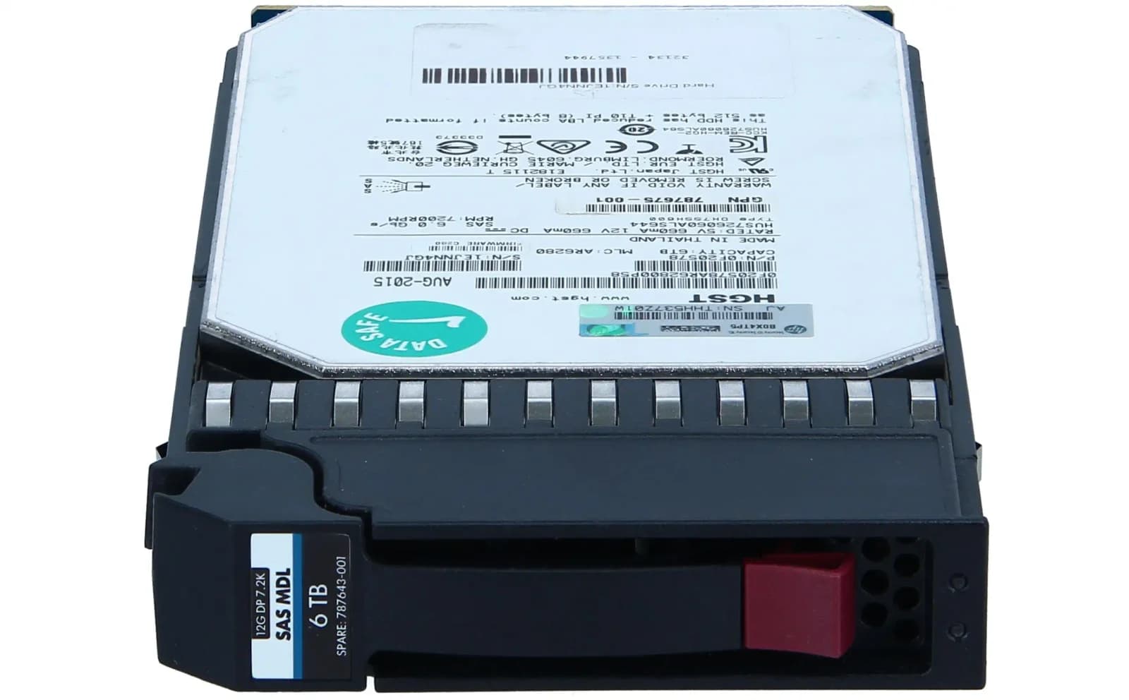 HPE Midline 3,5" SAS 6.000 GB, sərt disk, 7.200 rpm, Intern (J9F36A)