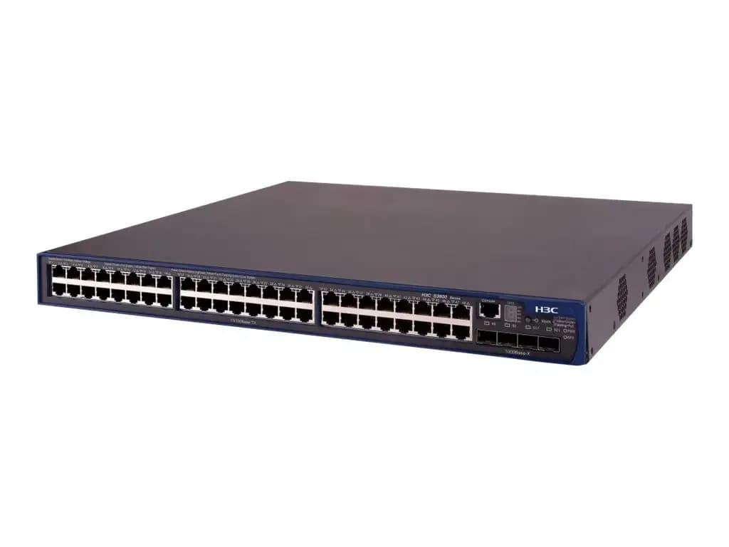 HPE 3600-48 SI Switch, Switch, 100 Mbps, 48-Port 1U, rack модуль (JD332A)