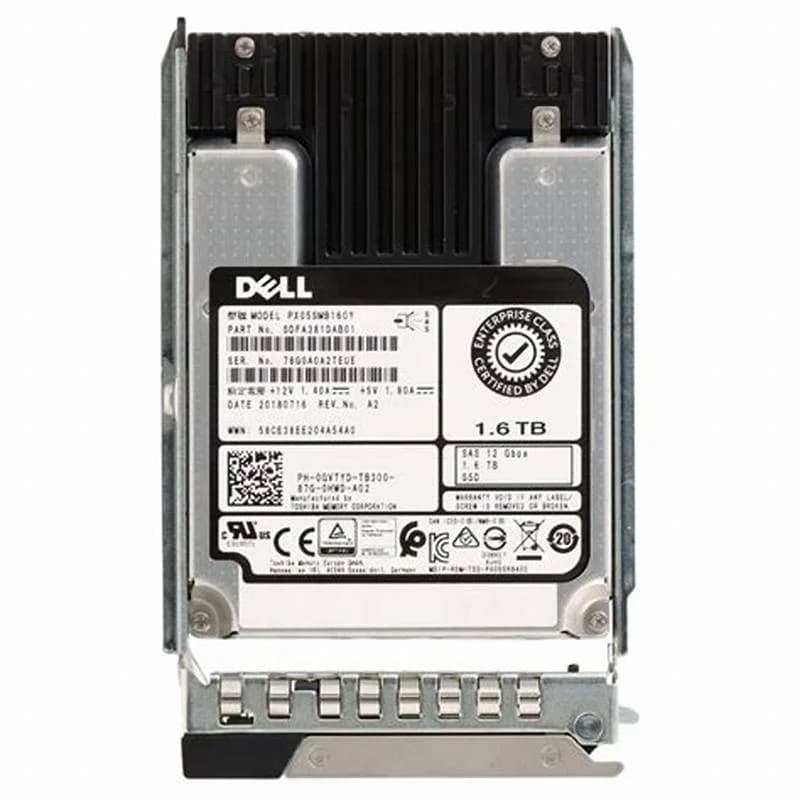 DELL 1.6TB 12Gb/s SAS 2.5 Mixed Use SSD (JDTGX)