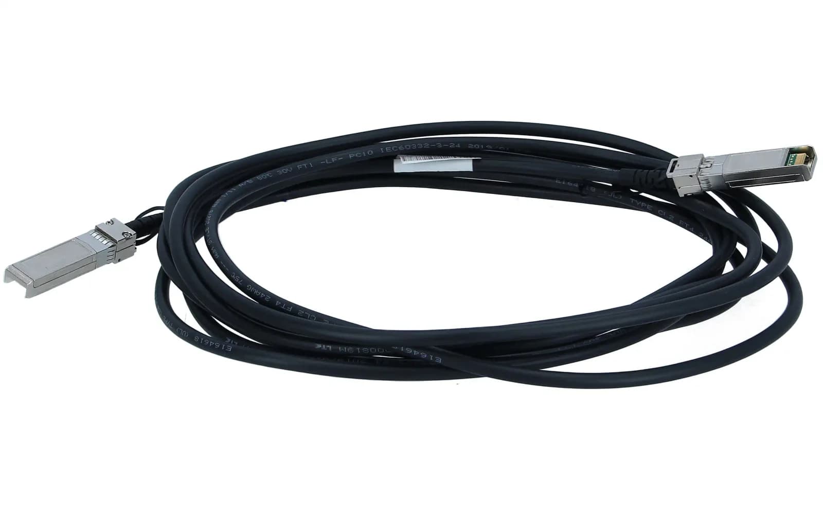 HPE X240 10G SFP+ 5m DAC 5m Black şəbəkə kabeli (JG081C)