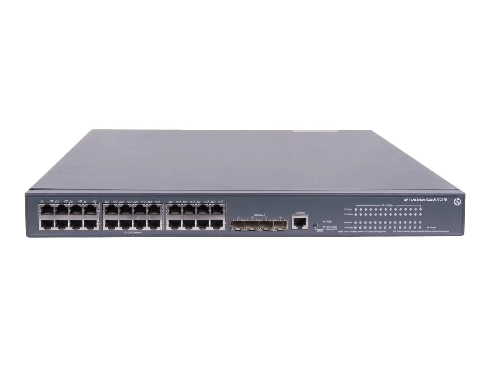 HPE 5120-24G-PoE+ SI, Switch, L3, managed (JG091B)