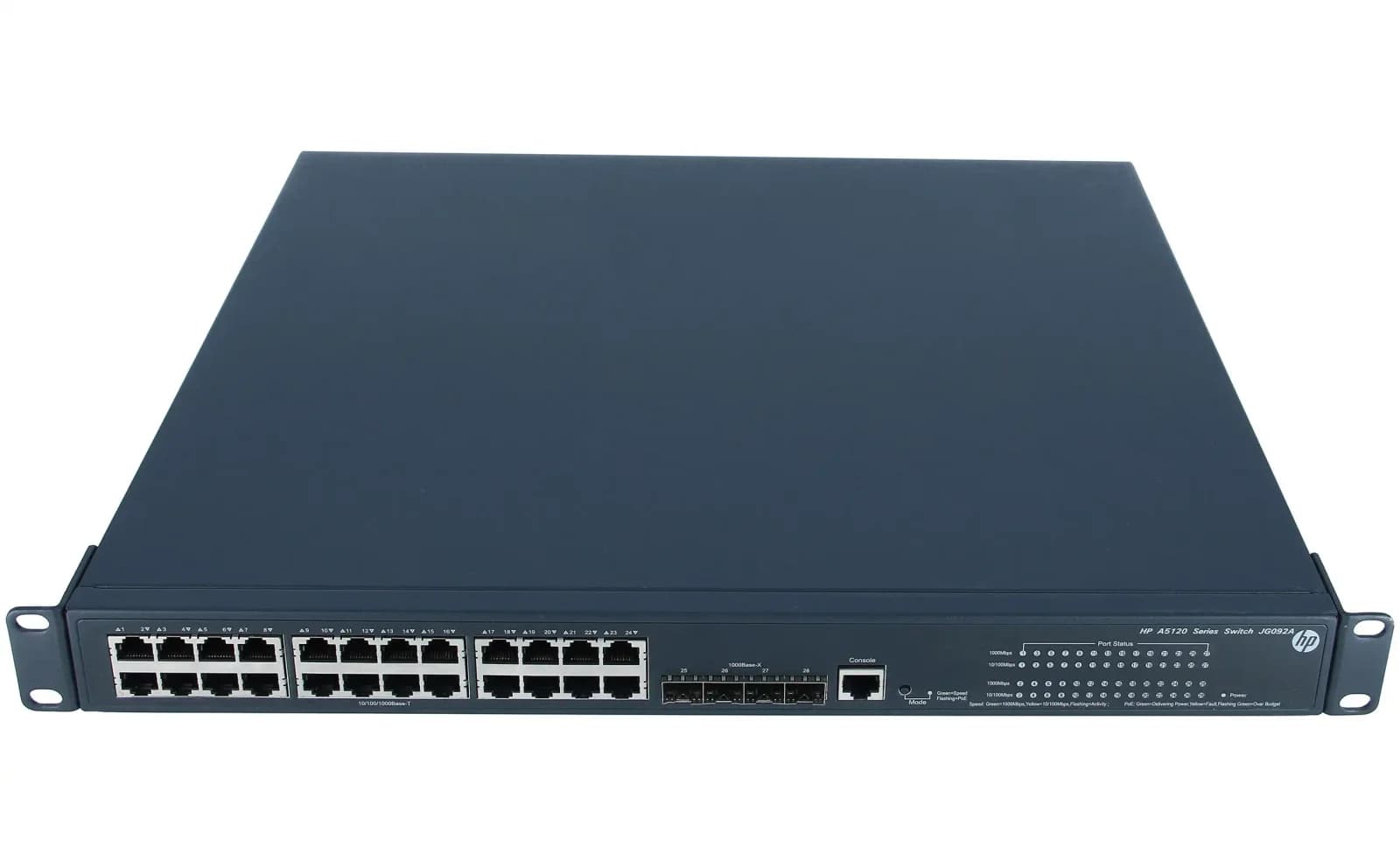 HPE 5120-24G-PoE+ SI Switch, Switch, 1.000 Mbps, 24-Port 1U, rack модуль (JG092A)