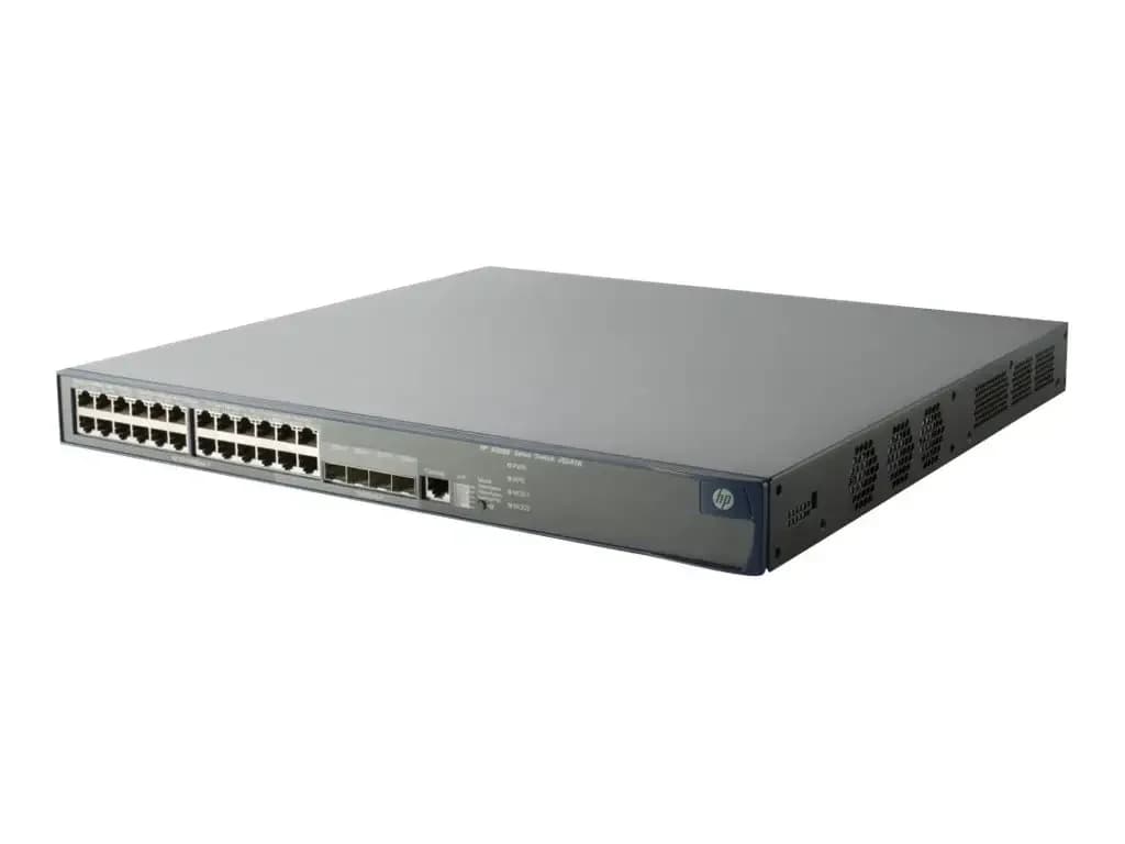 HPE HP 5500-24G-PoE+ EI Switch w/2 Intf Slts (JG241A)