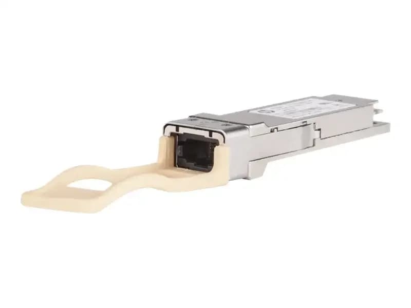 HPE X140, QSFP+ transceiver module, 40 Gigabit LAN, 40GBASE-CSR4, MPO multi-mode, 300 m, 850 nm (JG709A)