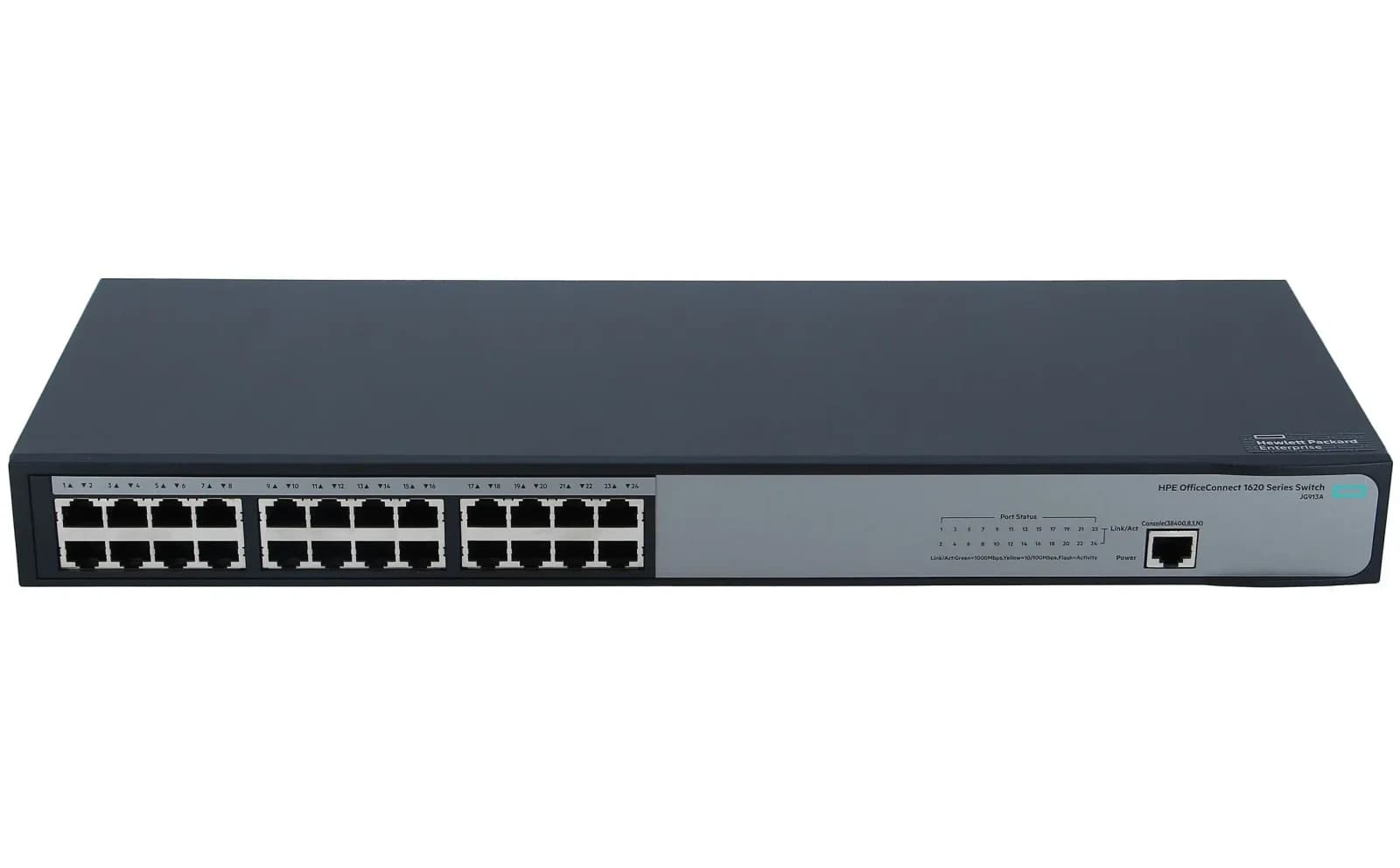 HPE 1620-24G, Switch, 1.000 Mbps, 24-Port 1U, rack модуль (JG913A)