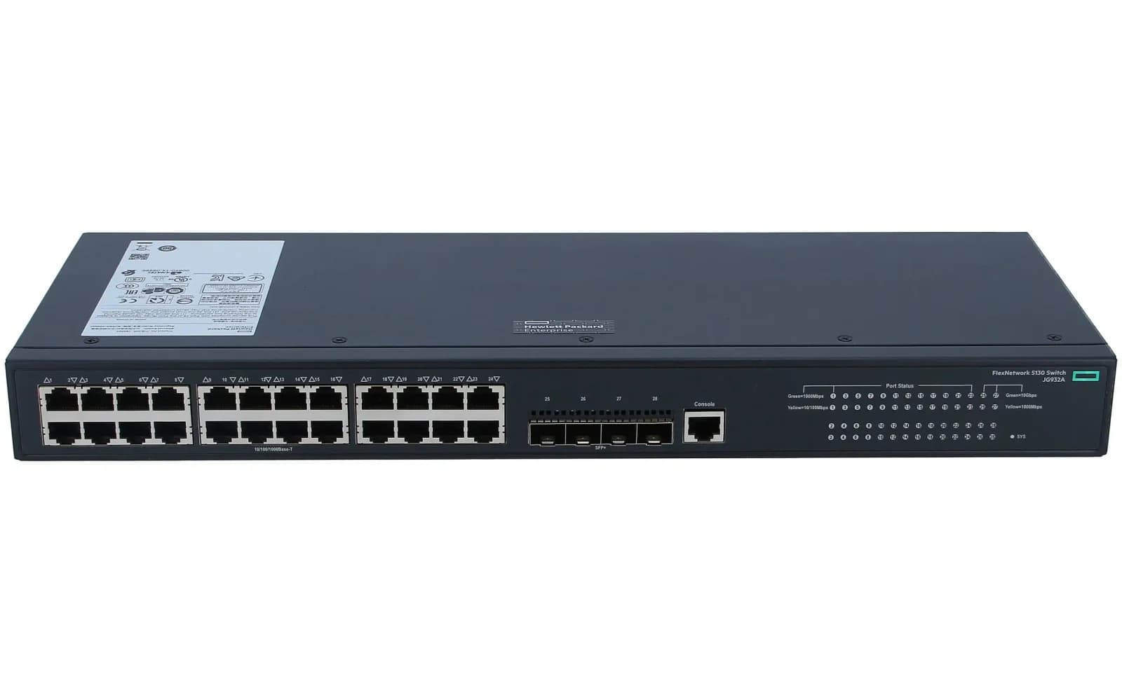 HPE HP 5130-24G-4SFP+ EI Switch (JG932A)