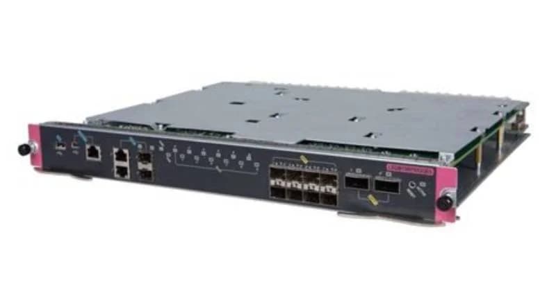HPE 2.4Tbps Fabric with 8-port 1/10GbE SFP+ and 2-port 40GbE QSFP+ Main Processing Unit, Switch, 8 x 1 Gigabit / 10 Gigabit SFP+ + 2 x 40 (JH209A)
