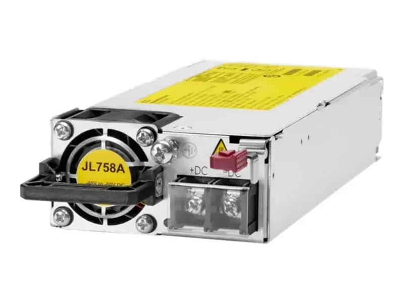 HPE Power supply, hot-plug / redundant (plug-in module), DC 36, 72 V, 1050 Watt (JL758A)
