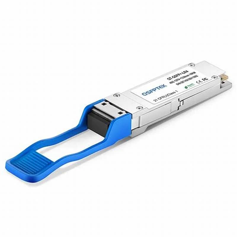QSFP+ transceiver module, 40GbE, 40GBase-LR4, LC single-mode, up to 10 km, 1310 nm, Juniper compatible (JNP-QSFP-40G-LR4-C)