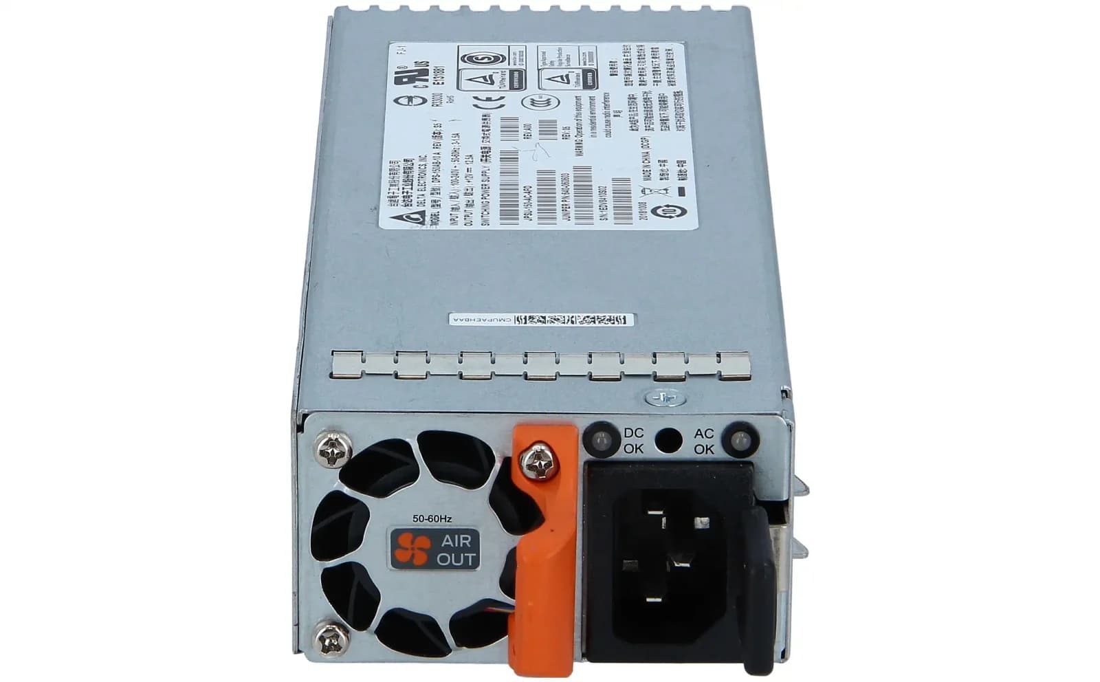 Juniper EX3400 150W AC power supply front-to-back (JPSU-150-AC-AFO)