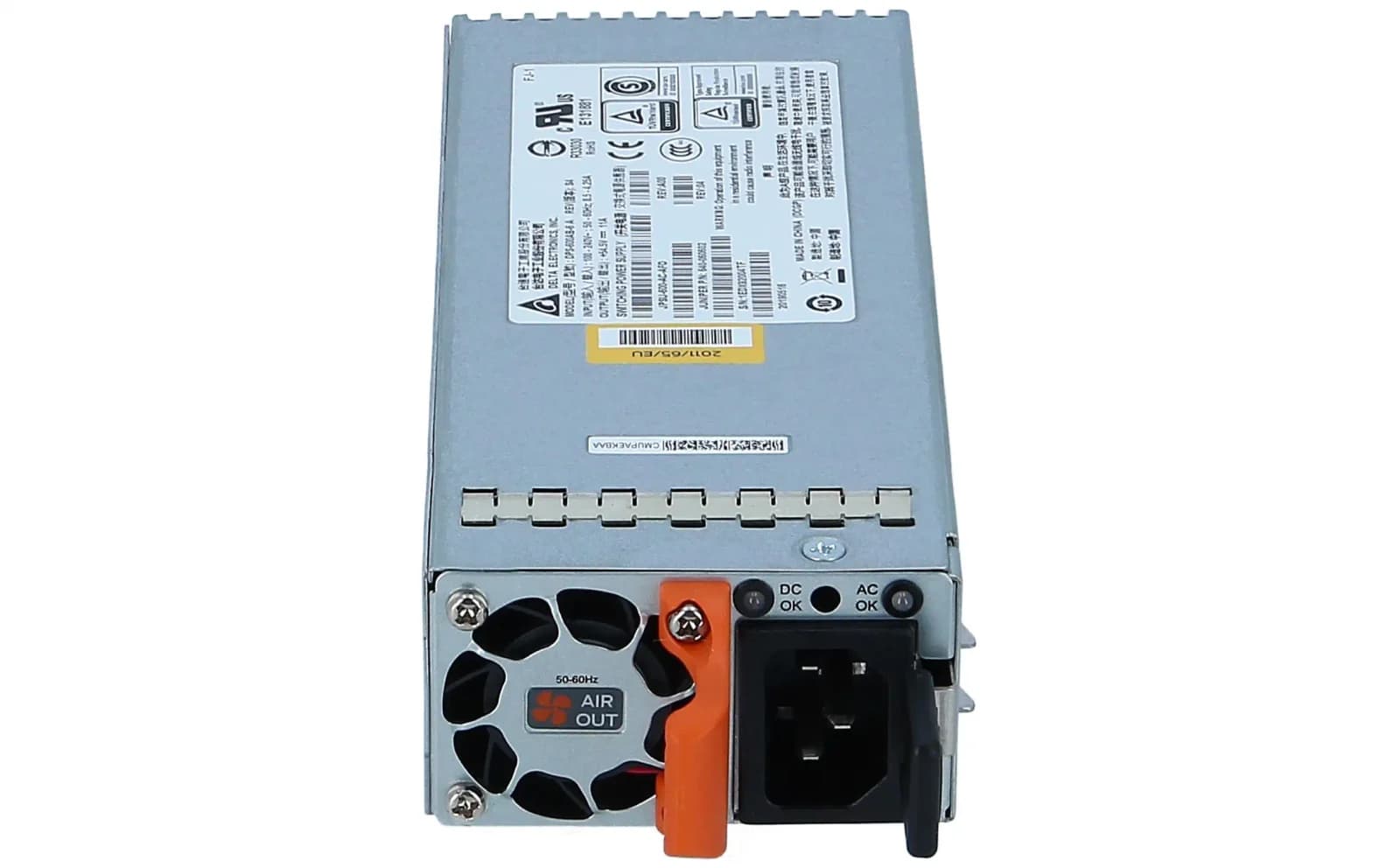 Juniper EX3400 600W AC Power Supply Front-to-Back Airflow (JPSU-600-AC-AFO)