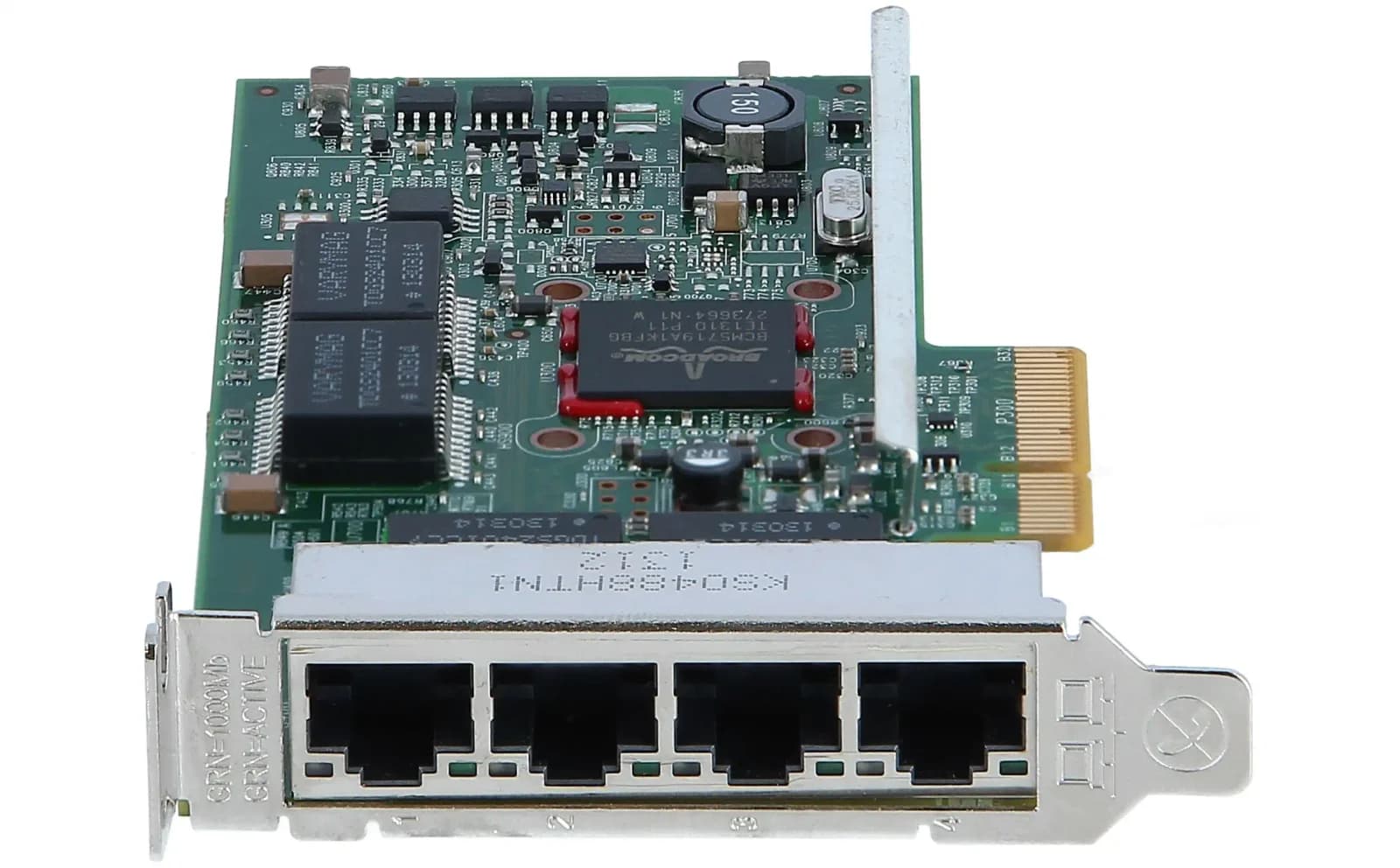 DELL BROADCOM 5719 QUAD PORT 1GB NETWORK CARD (KH08P)