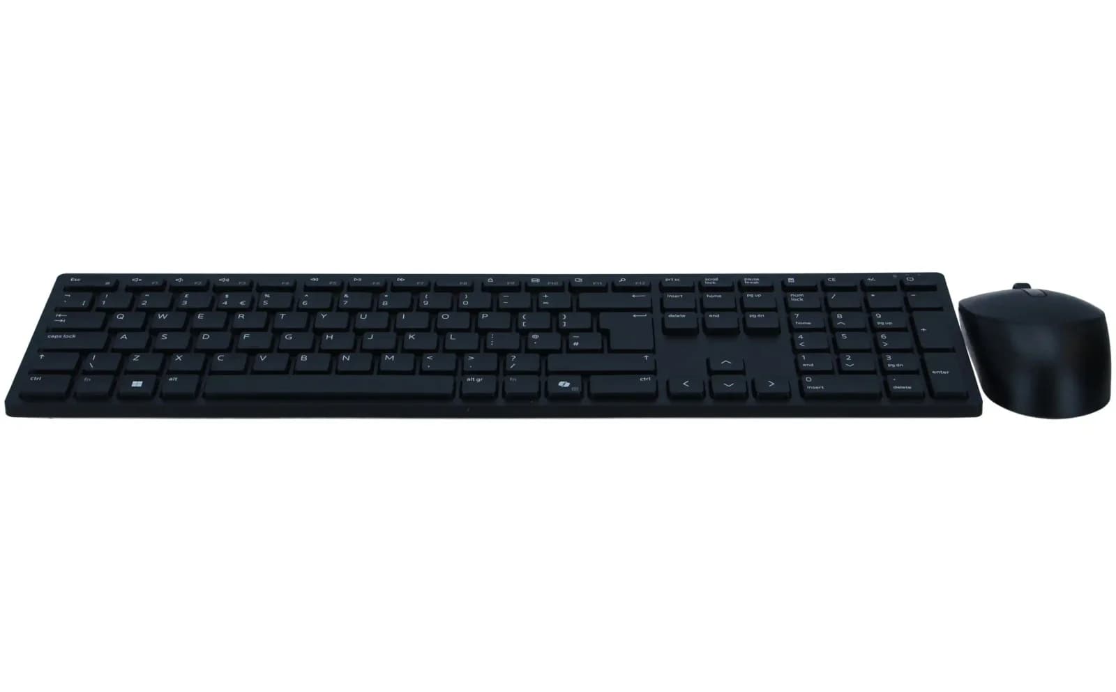 DELL Pro Keyboard and Mouse KM5221W, Keyboard and mouse set, wireless, 2.4 GHz, QWERTY, UK (KM5221WBKB-UK)
