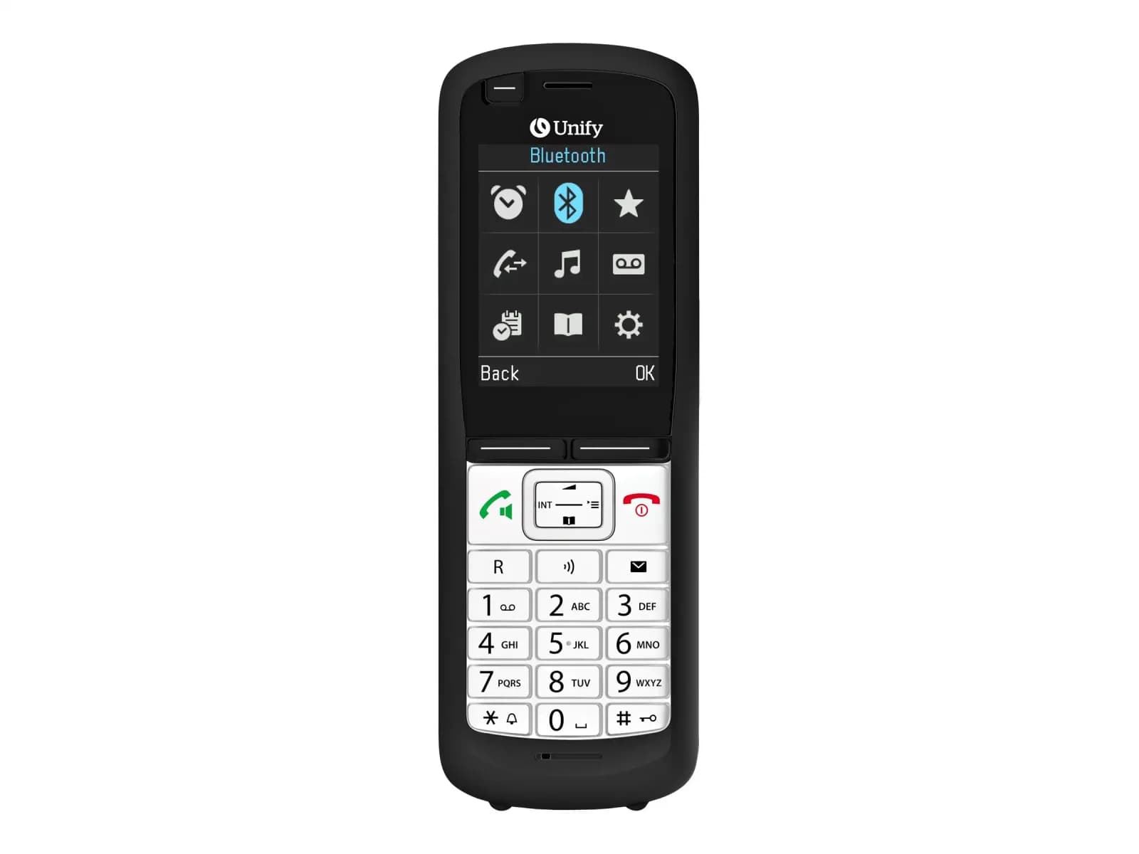 Unify OpenScape DECT Phone R6, Wireless əlavə dəstək, nömrə göstəricisi и Bluetooth interfeysi ilə, DECT\GAP\PN-CAP (L30250-F600-C524)