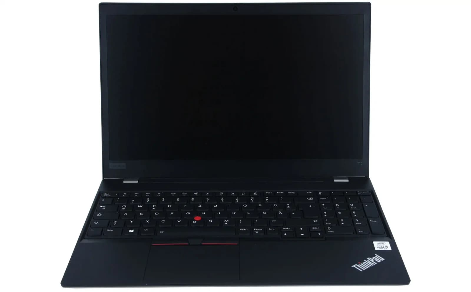 Lenovo ThinkPad T15 Gen1 i7-10th Gen CPU/16GB RAM/256GB SSD/15.6" FullHD/WIN11PRO/DE Keyboard Layout