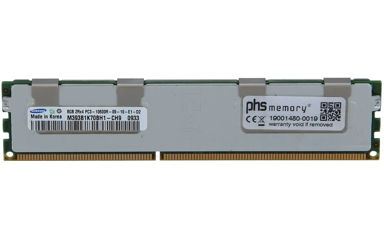 Samsung 8GB 2Rx4 PC3-10600R (M393B1K70BH1-CH9)