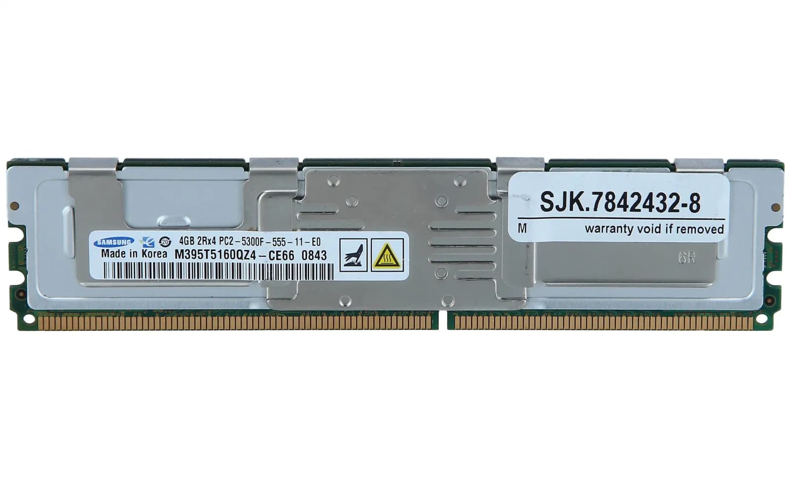 Samsung 4GB 2Rx4 PC2-5300F (M395T5160QZ4-CE66)