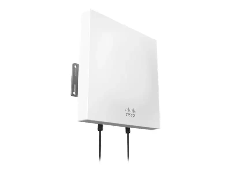 Cisco Dual-Band Patch Antenna (8/6.5 dBi Gain), Antenna, 8 dBi, 6.5 dBi, directional, outdoor, wall-mountable, pole mount, indoor (MA-ANT-25)