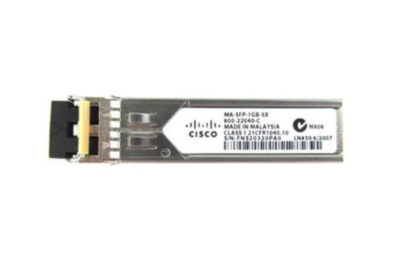 SFP (mini-GBIC) transceiver module, 1GbE, 1000Base-SX, up to 220 m, 850 nm, Meraki compatible (MA-SFP-1GB-SX-C)