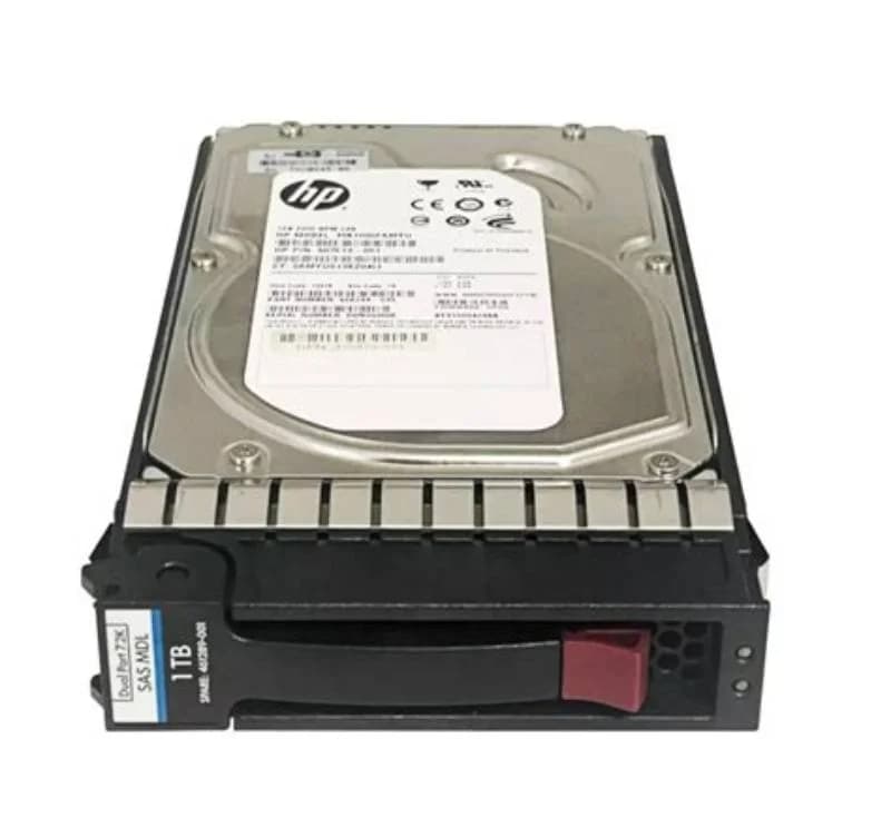 HPE HP 1TB 7.2K DP LFF SAS HDD, Жёсткий диск, Serial Attached SCSI (SAS) (MB1000BAWJP)