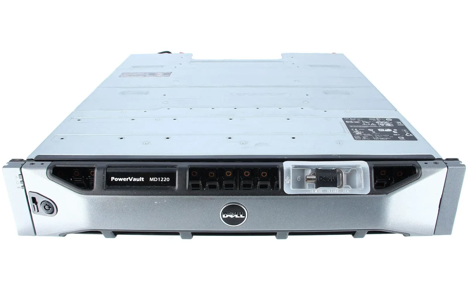 DELL PowerVault MD1220, Configure To Order, 24 x 2.5", 2 x SAS 6G Controllers, 2 x 600W PSU (MD1220)