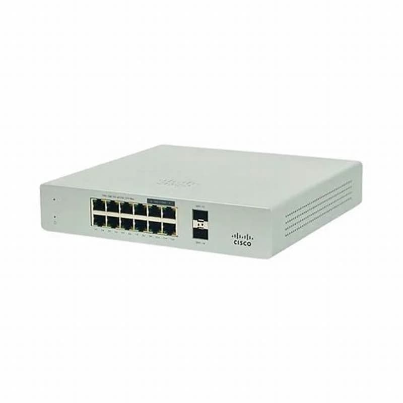 Cisco Meraki MS130-12X, Switch, Managed, 8 x 10/100/1000Base-T + 4 x 2.5GBase-T + 2 x 10Gb Ethernet SFP+, desktop, wall-mountable, PoE+ (MS130-12X-HW)